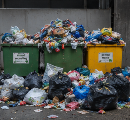 Waste contamination detection